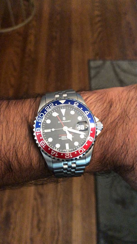 [Steinhart] Ocean One GMT 39 on a jubilee! : r/Watches 